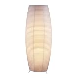 Adesso Suki Floor Lantern, White by 