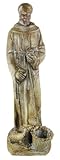IMAGE OF St. Francis Of Assisi Metal Outdoor Statue Animal Saint