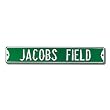 Jacobs Field Sign 6 x 36 MLB Baseball Street Sign