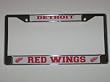 DETROIT RED WINGS Durable Metal LICENSE PLATE FRAME