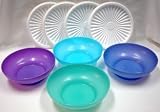 Tupperware Servalier Salad Cereal Bowl Set of 4