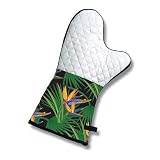 Two Dogs BBQ Mitt- Bird of Paradise