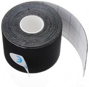Aosend Kinesio Tex Tape Outdoor Sport Kinesiology Tape - Pain Relief Adhesive - Sports Wrap for Plantar Fasciitis Shin Splints Knee Elbow Wrist Back Shoulder Ankle & Neck 5CM*5M LONG