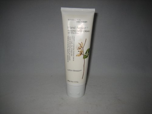 Bath & Body Works Skin Therapy Cotton Blossom Hand Repair Healing Hand Cream with Shea Butter, 4 fl. oz. (118 ml) Bath & Body Works Skin Therapy Cotton Blossom Hand Repair Healing Hand Cream with Shea Butter, 4 fl. oz. (118 ml)