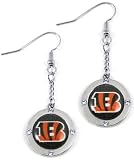 NFL Cincinnati Bengals Crystal Dangle Earrings