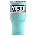 YETI Coolers Rambler Tumbler, Stainless Steel, 30oz, One Size (Teal Blue)