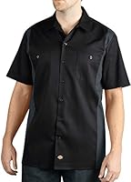 Big and Tall Men's Dickies Color Block Short Sleeve Work Shirt
