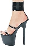 711-SIBYL, 7" Stiletto Platform Sandal.