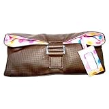 Cinzia Clutch Eye Glass Case - Brown
