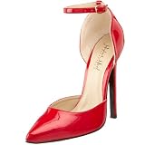 The Highest Heel Women's Sinful D'Orsey Pump,Red Patent,14 M US