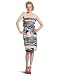 D.E.P.T. Women's Tropical Linen Dress, Feather, X-Small