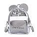 Clear Backpack Transparent Schoolbag Crossbody Shoulder Daypack Cosmetic Bag
