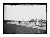 Newswire Photo (L): 1/2 mile walk, E.H. Clark - 1st; J. Bredemus -2nd, Y.M.C.A., Brooklyn
