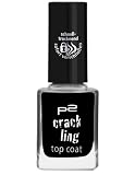 Produkt-Bild: P2 Crackling Top Coat Effekt-&Uuml;berlack 010 black explosion, 2er Pack (2 x 11 ml)