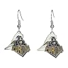 NCAA Dangling Earrings - Purdue Boilermakers Logo