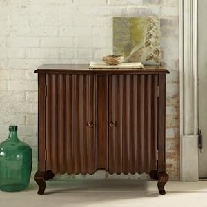 Scallop Two-door Chest - Seaglass - Grandin Road