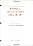 Cover of Project Management Checklist by Fred Stitt 0442010729