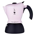 Bialetti 2-Cup Mukka Express Stovetop Cappuccino Maker - Pink