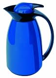 Leifheit Pingo Thermal Insulated Vacuum Jug Plastic Blue 1 Litre