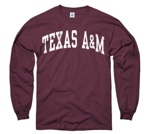 Texas A&M Aggies Maroon Arch Long Sleeve T-Shirt