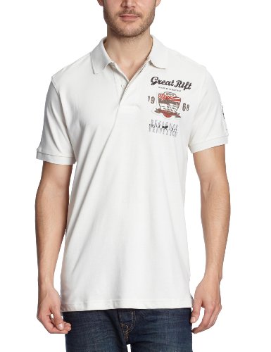 ESPRIT Herren Shirt/ Poloshirt, Piqu&eacute; S30676, Gr. 48, Wei&szlig; (108 dark summer white) Preisvergleich