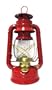 V&O 210-76030 Centennial Brass Trim Oil Lantern, Red