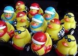 One Dozen (12) Rubber Ducky Duck Duckie Race Car Birthday Party Favors One Dozen (12) Rubber Ducky Duck Duckie Race Car Birthday Party Favors