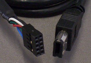 Childrens Toyshop  Electronics : Firewire to Female Motherboard Header Connector