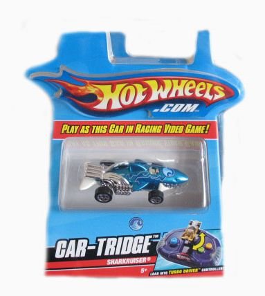 Childrens Toyshop  Third Party New : Hotwheels Turbo Driver Sharkruiser Car-Tridge