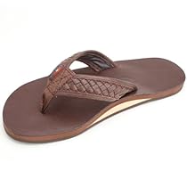 Hot Sale Rainbow Sandals Men's Bentley Sandals Classic Mocha Size Large (9.5-10.5)