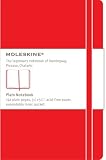 Moleskine Classic Red Notebook, Plain Pocket
