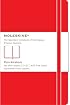 Moleskine Classic Red Notebook, Plain Pocket