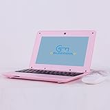 Goldengulf 10" inch Mini LAPTOP Netbook Android Computer Notebook Wifi 3G Camera (pink)