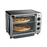 Hamilton Beach 31199R Countertop 1.1-Cubic-Foot Convection Oven with Rotisserie