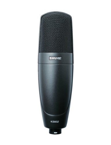 Shure KSM32 Embossed Single-Diaphragm Microphone Charcoal Grey