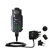 International Wall / AC Charger for the Samsung SPH-N270 - Gomadic Brand w/ TipExchange Technology