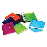 CRD14800 - Expanding Binder File,3-Hole Punched,Assorted Colors