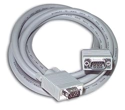 Cables To Go - 09462 - 50ft Premium Shielded HD15 M/M SXGA Monitor Cable (Grey)