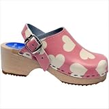 Infant Toddler Girl's Heart Print Mary Jane Shoe With Rhinestone Size 6-9 Months