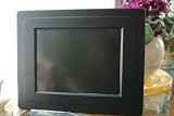 Voclan 8screen by SHARP. All Black,so it looks great and fits into most 8x10 picture frames you have at home. Play MP3  Video in stereo. Includes shipping for limited time.