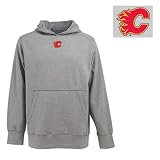Calgary Flames Signature Hooded Sweatshirt (Grey) - XX-Large