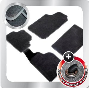 détail TAPIS PREMIUM POUR RENAULT SCÉNIC 3 (DE 04/2009 À 2013)