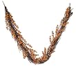 6' Pre-Lit Harvest Cranberry Twig Garland - Yellow & Orange Lights