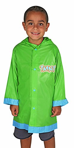 TMNT Green Rain Slicker - Size 4/5