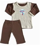 V8 Organic Long Sleeve Tee and Yoga Pant Set ~ newborn & infant by 