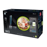 Nintendo Wii Console (Black) with Wii Fit Plus and Balance Board + Motion Plus Controller (Wii)by Nintendo