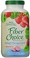 Fiber Choice Weight Management Sugar Free Strawberry Chewable Tablets, 90 Count