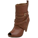 BCBGirls Women's Chester Open Toe Boot