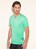 GUESS Gunnarson Short-Sleeve Slit Tee