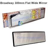 Broadway Rear View Mirror (300mm Flat)